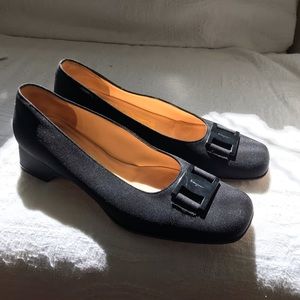 Ferragamo black heels
